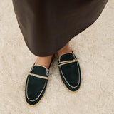 Winter Classic Loafer Green  Forest